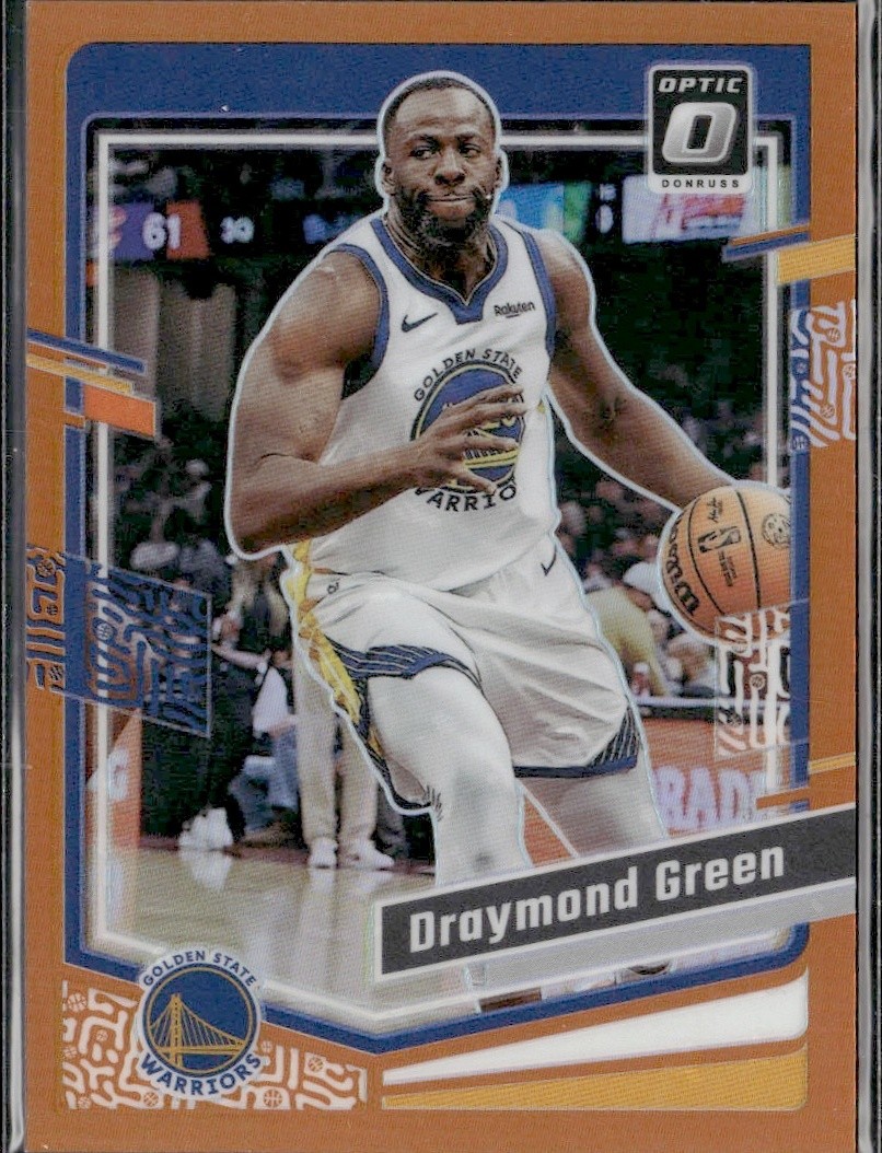 2023-24 Donruss Optic Draymond Green #57 Orange Prizm /199 Warriors