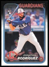 2024 Topps Update #US283 Johnathan Rodriguez RC Cleveland Guardians