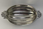 Antique Tiffany & Co Makers Vintage Sterling Silver Melon Bowl 271.3 Grams — photo 3