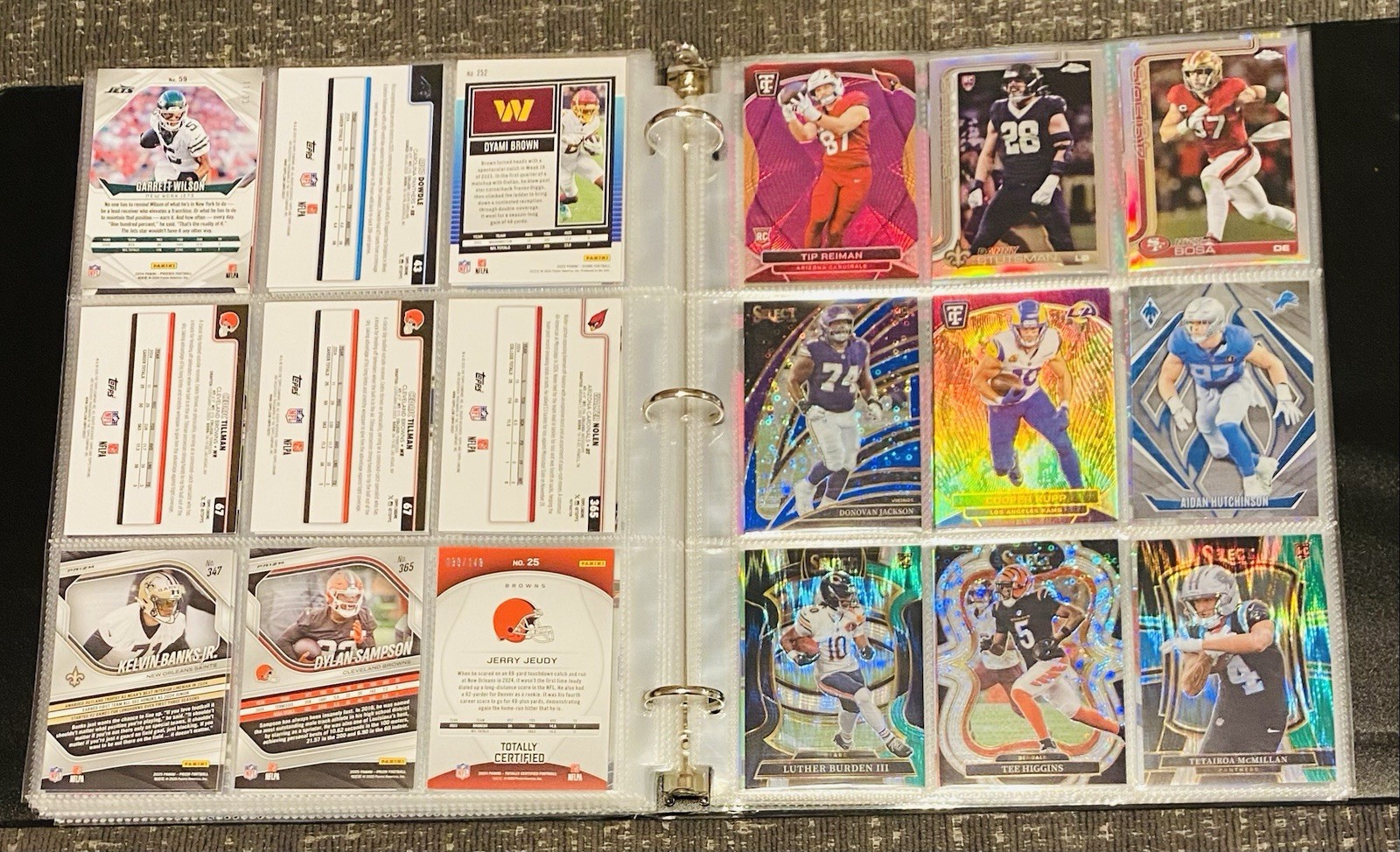NFL FOOTBALL 209 CARD LOT ROOKIE AUTO PATCH #d SILVER PRIZM DRAKE MAYE RC DART view 15