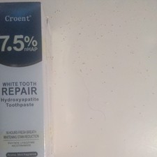 2 Pack Croent 7.5 nHAP White Tooth Repair Hydroxyapatite Toothpaste 120g - 98