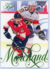 2025-26 FLAIR HOCKEY GREEN PARALLEL #068/349 Florida Panthers Brad Marchand