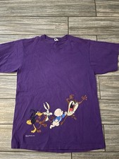 VTG 90s 1993 Changes tag Rare Looney Tunes T-Shirt Size Large - Single Stitch