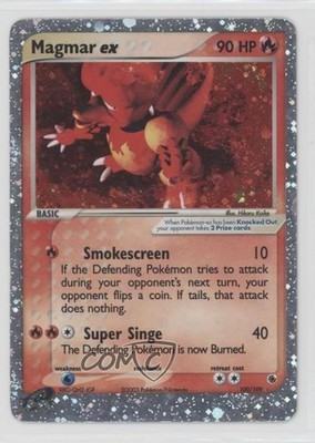 Magmar ex Holo Pokemon EX Ruby & Sapphire #100 2003