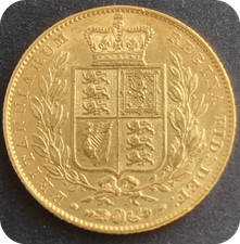 1843  Full Gold Sovereign  Recovered from RMS Duoro