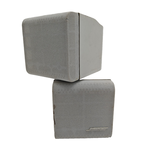 Bose Double Cube Speaker Array White Lifestyle Acoustimass Tested ...