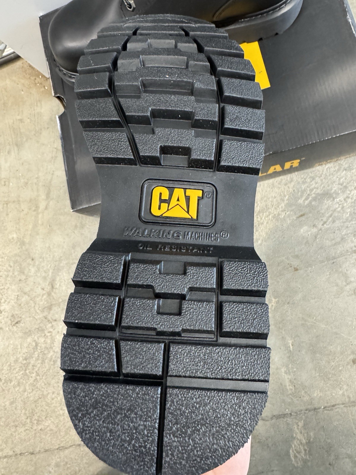 Caterpillar Men Second Shift Waterproof Steel Toe Work Boot Shoes Size 10 image 10