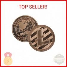 1 oz .999 Pure Copper Round/Challenge Coin (Litecoin - Cryptocurrency)
