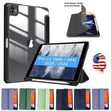 Flip Stand Case Cover For iPad 11th 10th 9th 8th 7th 6th 5th Gen Pro 11" M4 M5