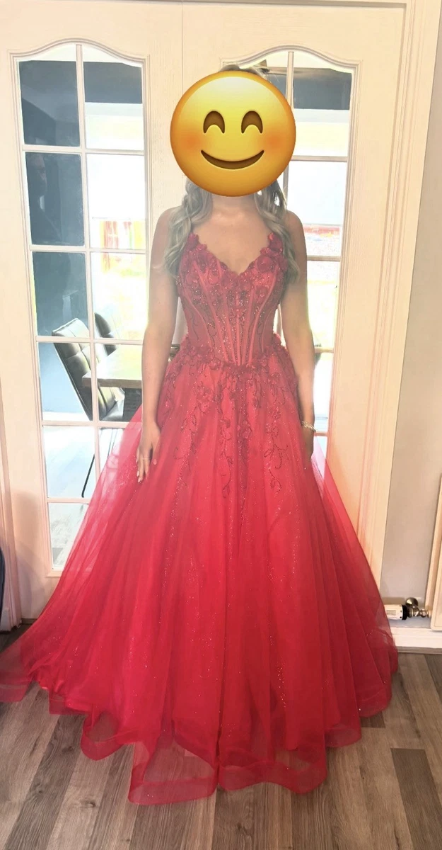 Prom Red Dress Formal Occasion for Girls for sale | eBay UK