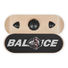 Wooden Balance Board with Adjustable Base for...