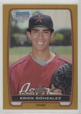 2012 Bowman Draft Chrome Picks Gold Refractor 6/50 Erick Gonzalez #BDPP99 e2g