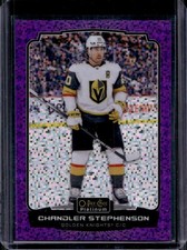 2022 O-Pee-Chee Platinum Chandler Stephenson Violet Pixels #/299 Golden Knights