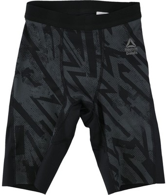 Reebok Mens CrossFit Compression Underwear Boxer Briefs, Black, Small / 10L