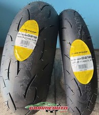 COPPIA GOMME DUNLOP 120/70ZR17 (58W) + 180/55ZR17 (73W) GP RACE D212