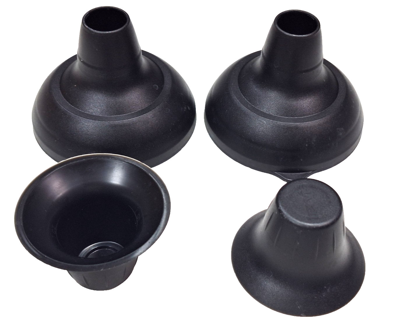 Tervis Tumbler Cocktail Shaker 16 oz Black 3 piece shaker lid's 2 Pack 3-1/2'' W