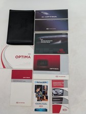 2014 KIA OPTIMA OWNERS MANUAL WITH NAVIGATION SYSTEM BOOKLETS CASE BLACK