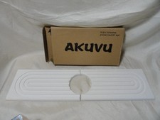 NEW AKUVA FAUCET MAT FOR KITCHEN SINK - 15.8" X 3.9" FAST DRYING STONE SINK TRAY
