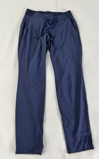 Athleta Women  s Pull On Pants Sz 2 Navy Blue Waistband