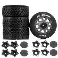 100mm 1/7 1/8 RC Rally Off-Road Car Tires wit...