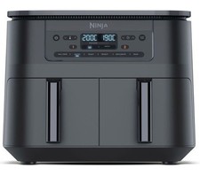 NINJA 6-in-1 Dual Zone DZ300UK Air Fryer - Gun Metal Grey