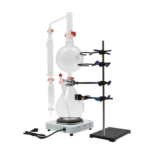 2000ml Essential Oil Steam Distillation Apparatus Kit Water Distiller Purifier thumbnail 6