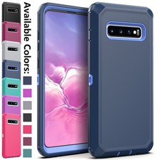 For Samsung Galaxy S10 Heavy Duty Protective Cover Hybrid Rugged Hard Phone Case