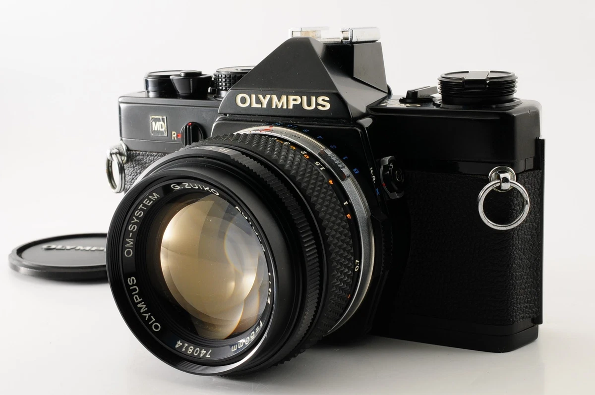 ZUIKO MD OM-1 OLYMPUS 【 Olympus F2.8　＃157 35mm OM-1 OLYMPUS ☆美品☆腐食なし！ MC MD 1 OM 】 1.8/50 フィルムカメラ