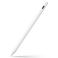 JAMJAKE Stylus Pen for iPad 6-11th Gen 2X Fast Charge, Palm Rejection-White