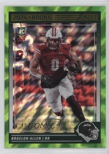 2024 Score Rookies Electric /99 Braelon Allen #390 Rookie RC