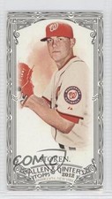 2012 Topps Allen & Ginter's Mini Black Border Drew Storen #145 0g4