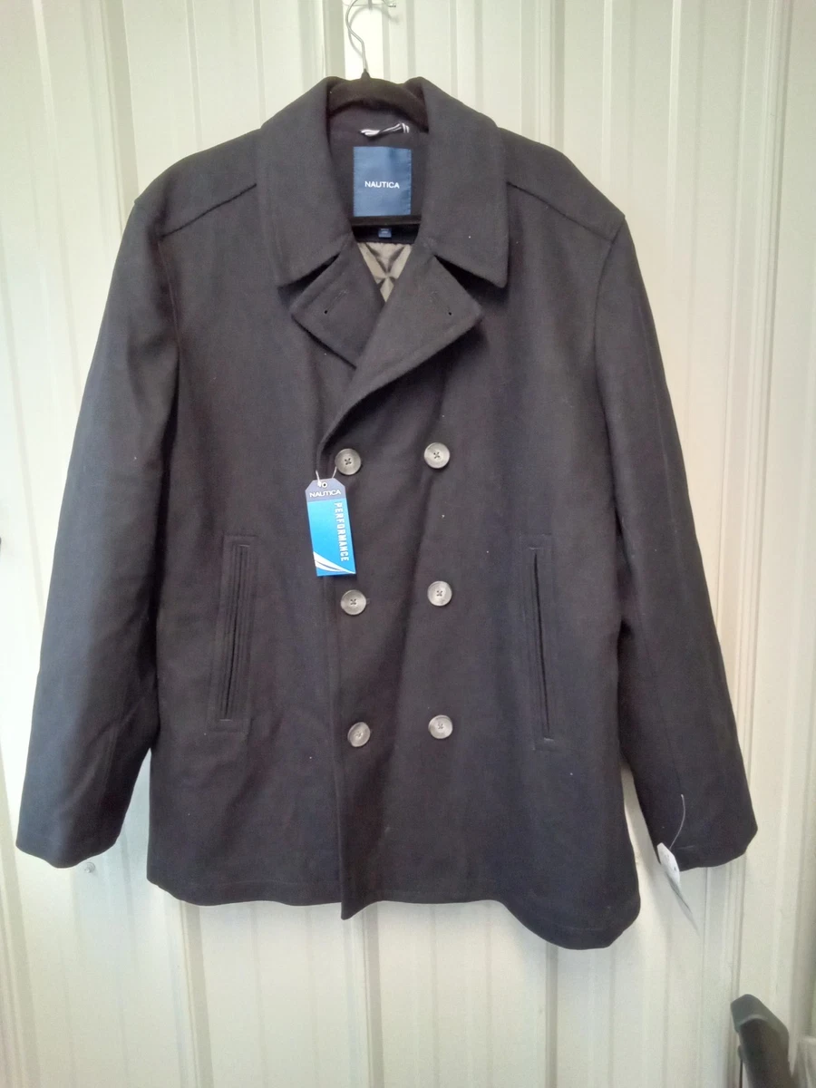 Pea Coat Water Resistant Regular Size Coats, Jackets & Vests for