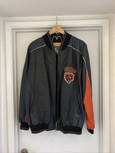 Chicago Bears Leather Jacket | eBay