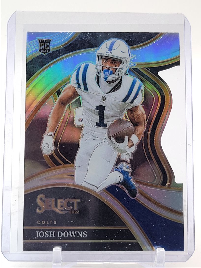 JOSH DOWNS 2023 SELECT CLUB LEVEL ROOKIE SILVER PRIZM DIE CUT RC Q3387