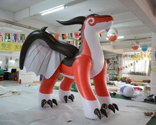 Flying Dragon 2-2.5m Tall Cartoon Inflatable-inflate Blow Toy Pool Party Decor