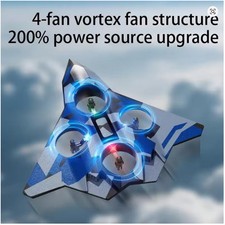 RC Aircraft 2.4G EPP Foam Stunt Electric Glider 360  Rolling One Key Return Toys
