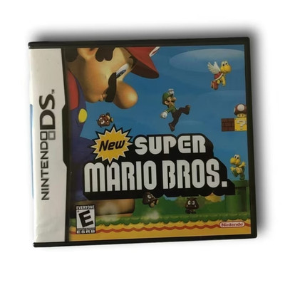 New Super Mario Bros. Nintendo DS Platformer Factory Sealed E - Everyone
