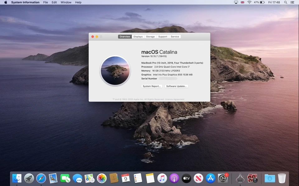 Apple MacBook Pro 13" 2019 · i7 · 16GB · 512GB, photo 2 of 5
