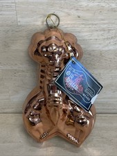 Lobster Jell-O Mold CRAB Copper Brass Old Dutch Design 10"