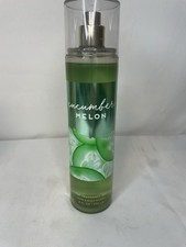 Bath  Body Works CUCUMBER MELON Fine Fragrance Body Mist Spray 8 Fl Oz
