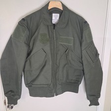 U.S. Military CWU-36/P Summer Flight Jacket Nomex Sage Green Medium 38-40