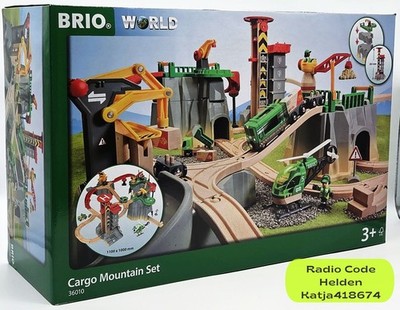 Brio World Eisenbahn Set Gebirgs Frachten Set Deluxe 36010 NEU & OVP