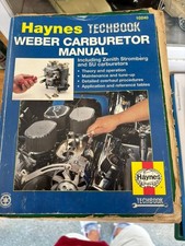 Haynes Techbook Weber Carburetor Manual 10240 Apaa 1995 - Free Shipping