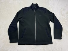 Calvin Klein Hackers Mens Small Green Fleece Full Zip Tech