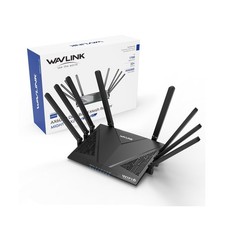 WAVLINK AX6000 WiFi 6 Router, Dual Band, 8 Antennas, 2.5G Port, Gigabit LAN