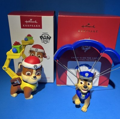 Hallmark Keepsake Paw Patrol Dog Ornament Set Special New In Boxes *MINT*
