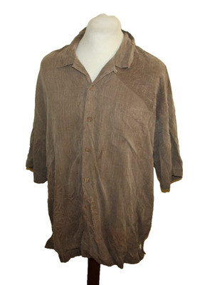 Tommy Bahama Hawaiihemd gr 2XL Herren Seide  Hawaiishirt  Aloha Magnum Relax