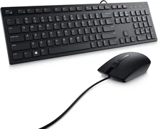 Dell KM300C Wired Keyboard & Mouse Combo USB US Layout 104Keys KB216 MS116 KM300