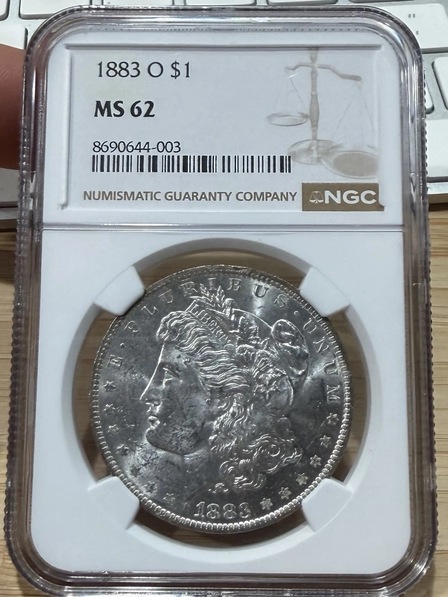New Orleans Silver 1883 Year Morgan US Dollars (1878-1921) for