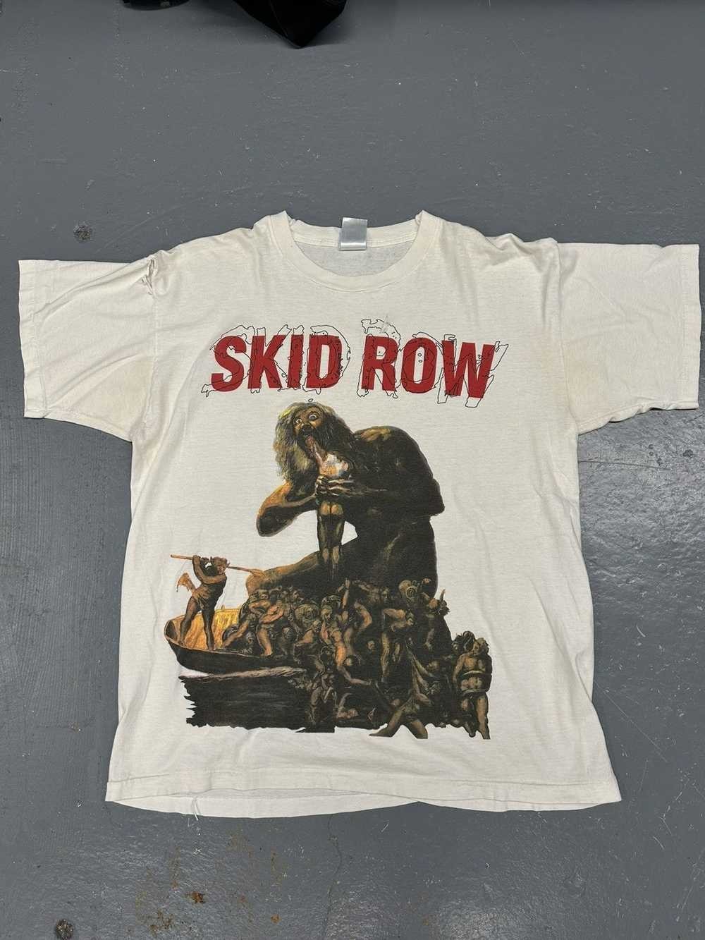 Crazy Rare Vintage Skid Row Goya Band Tees S030